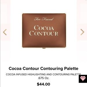 Too Faced cocoa contour palette